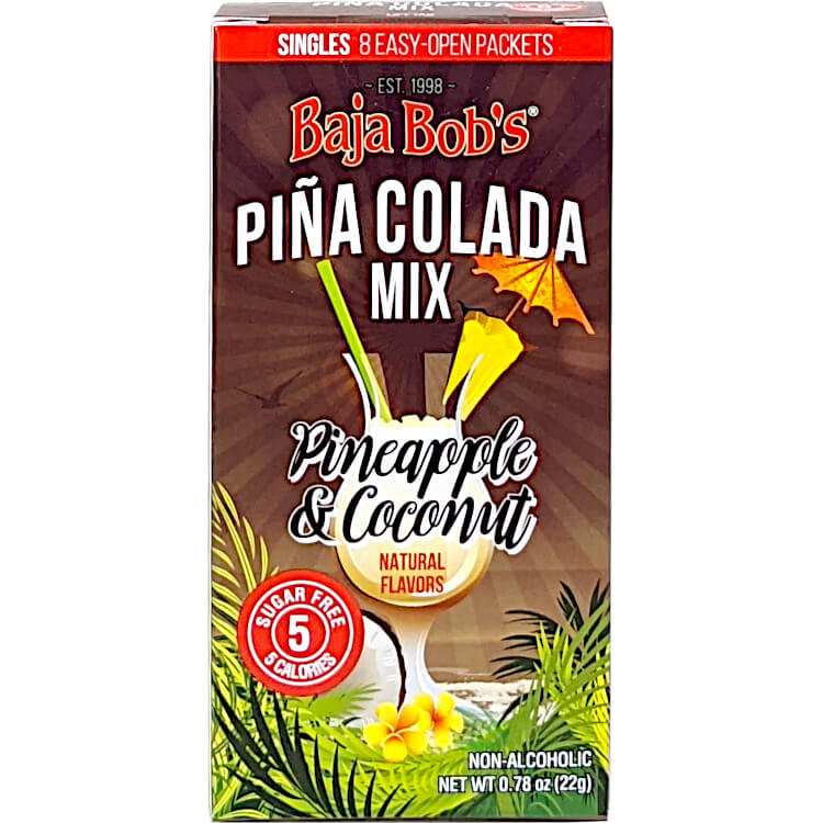 Sugar Free Non-Alcoholic Drink Mix Packets - Pina Colada